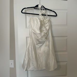 Meshki Ottillie Rose Halter Mini Dress. - size M - worn once.